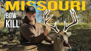 BIG 8 POINT BUCK | Missouri Bowhunting