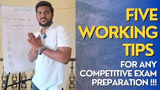 Aptricks with Manik - 5 working Competitive Exam tips !!!