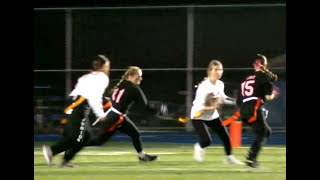 #GirlsSports. #HighSchoolSports. #PowderPuff. High School Girls Powder Puff Football Game Highlights