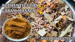 Authentic Goan Garam Masala Recipe #goanrecipe #goangarammasala