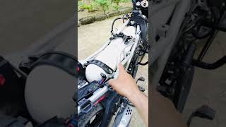 Bajaj CNG Cylinder kaha h Bike me #auto #automobile #bajajcng #motovlog #bajajauto #viralvideo