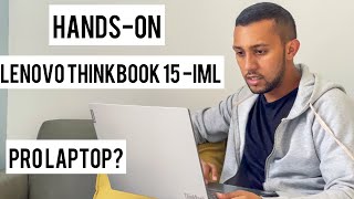 LENOVO THINKBOOK 15 IML QUICK REVIEW - PROFESSIONAL LAPTOP