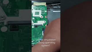 Laptop dinyalakan kok missing operating system? Rusak apanya ya