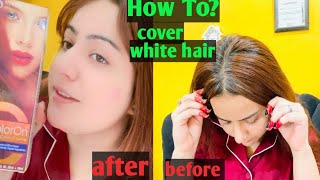 Cover White OR Grey Hair perfectly _Simple Method _Before Vs After❤️🫶