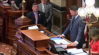 Rep. Severin: Sesser’s Jesus Center Pastor Kirk Packer Gives House Opening Prayer