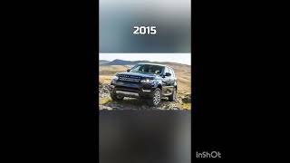 The Evolution of Range Rover sport (2005~2022)#shorts #viral #viralshort