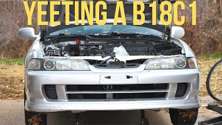 YANKING The B18 Out of Project Integra