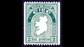 The Rare and Valuable 1935 Irish 2d Coil Stamp #philately #stamps #Ireland