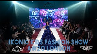 House of iKons iKonic Kids Fashion Show London 2020 #kidsfashion #londonfashionweek#kidsrunway