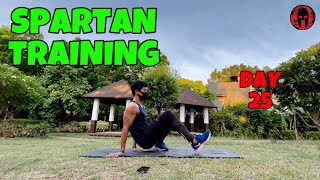 DAY 25 SPARTAN WARRIOR TRAINING BY ALVIN LEONA