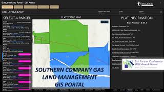 Award Winning Land Management GIS Portal