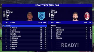 Napoli - Milan (penalties) Champions League 22/23 (FIFA23)