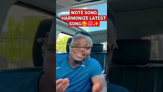 WOTE SONG HARMONIZE LATEST SONG CHALLENGE