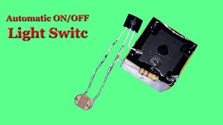 Automatic ON and OFF Light Switch | Electronics Project