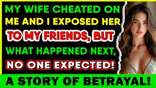 MY WIFE CHEATED ON ME AND I EXPOSED HER TO MY FRIENDS, BUT WHAT HAPPENED NEXT, NO ONE EXPECTED!