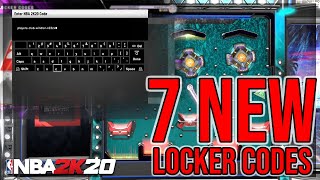 NBA2K20 MYTEAM NEW LOCKER CODES!! 7 NEW LOCKER CODES!!