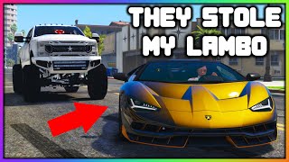 GTA 5 Roleplay - They Stole MY Lamborghini Centenario | RedlineRP