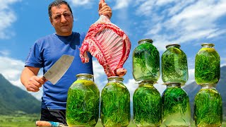 Tender Lamb with Sparkling Tarragon Drink: A One-of-a-Kind Rustic Pairing