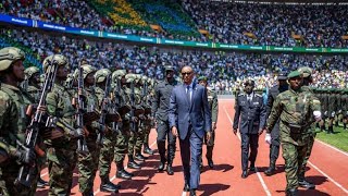 Video dore uko perezida Paul Kagame yinjiye muri stade amahoro arinzwe bidasanzwe kwibohora 30