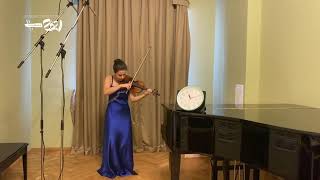 Maria Cherkassova performs Efrem Podgaits' Partita for Solo Violin, Capriccio