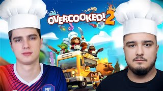 РУХА и ПШ ГОТОВЯТ ЕДУ В OVERCOOKED