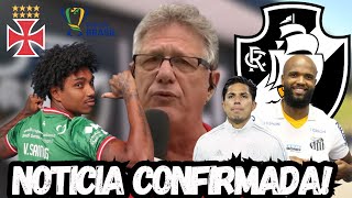 SAIU AGORA QUINTA FEIRA AGITADA NO VASCÃO CONFIRA NOTICIAS DO VASCO DA GAMA  NESSE MOMENTO!