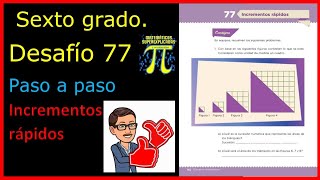 ✅SEXTO GRADO DESAFÍO👉 77 INCREMENTOS RÁPIDOS👍⚡️