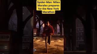 Spider-Man: Miles Morales prepares for the New York Marathon #shorts #short #spiderman #playstation