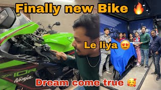 Finally Dream come true 🔥 || New Bike Le Liya 😍||