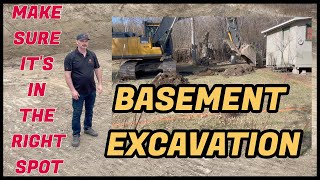 Basement Excavation - Cabin Project