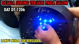 KERUSAKAN SERING PADA SALON DAT DT 1206#salon#portable