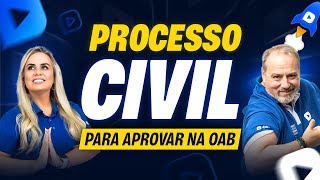 Processo CIVIL para OAB como você nunca viu| Aula da Revisão Turbo 1ª Fase 42º Exame OAB