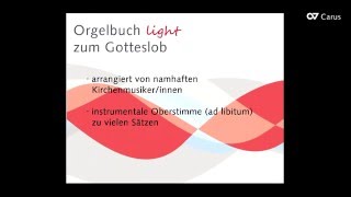 GOTTESLOB - Orgelbuch "light"