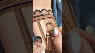 Amazing henna art || creativity and consistency #mehndi #hennamehndidesignshennaart #bridalmehndi