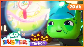 Şeker mi Şaka mı? 🍬 Cadılar Bayramı Özel 🎃 Go Buster Türkçe - Çocuk Çizgi Filmleri