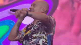 max pezzali - intro + la lunga estate caldissima (live @ san siro stadio 15-07-22)