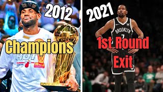 What Happened to NBA Finals Favorites over the Years?