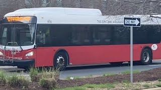 Fairfax connector 2017 New flyer Xcelsior XD40 #1735 route 494 to Tyson’s via Spring Hill metro