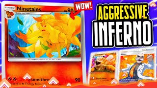 BURN your Opponents Down with this AGGRO FIRE DECK! - Pokemon TCG Pocket