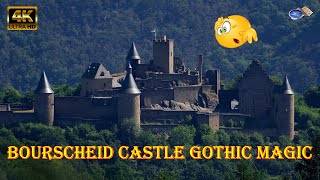 Castle Bourscheid Luxembourg | 4K | Outdoor Travel