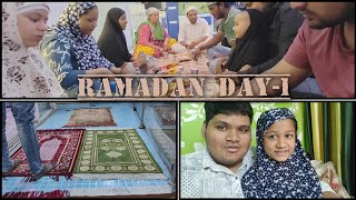 RAAINA KA FIRST ROZA || BURGMAN PROBLEM SOLVED || RAMADAN DAY-1 || RJ VLOGS