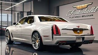 2025 Cadillac Fleetwood Brougham Review - interior & Exterior and luxury car