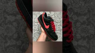 Nike Sb Dunk Low Pro “Vamps”Black / True Red 2003 🩸🧛🏻‍♂️