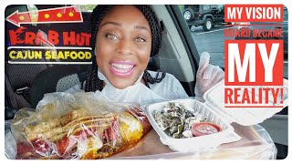 Krab Hut Seafood Boil Mukbang!