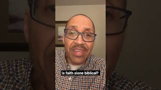 Is faith alone biblical?  #jesus #god #bible #faith #law #religion #shorts