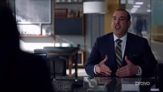 Suits S08E05 / Harvey Specter and Louis Litt / Testing Sperm and Tomatoes