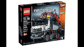 Lego Technic Mercedes Benz Arocs, set 42043 review