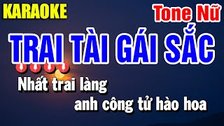 Karaoke Trai Tài Gái Sắc Nhạc Sống Tone Nữ | Yến Như