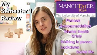 My 1st Semester Experience at University of Manchester // Year 1