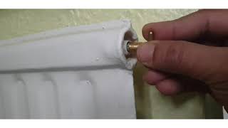 How to bleed a Heating Radiator, Easy Do it Yourself.